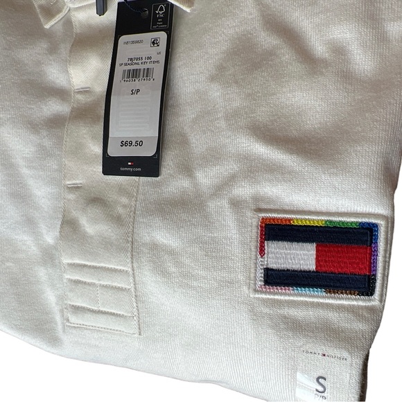 Tommy Hilfiger Pride Short Sleeve Polo NWT Size S - Picture 6 of 8